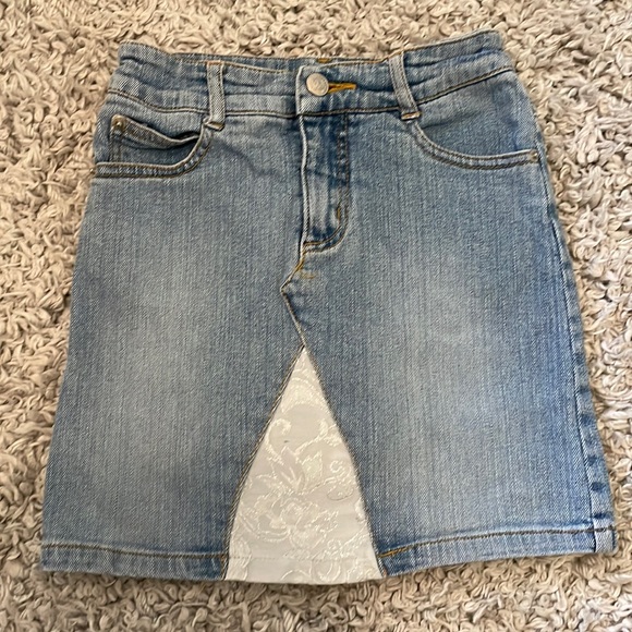 Vintage Mary-Kate and Ashley Denim Skirt, Size 7 - Picture 1 of 5